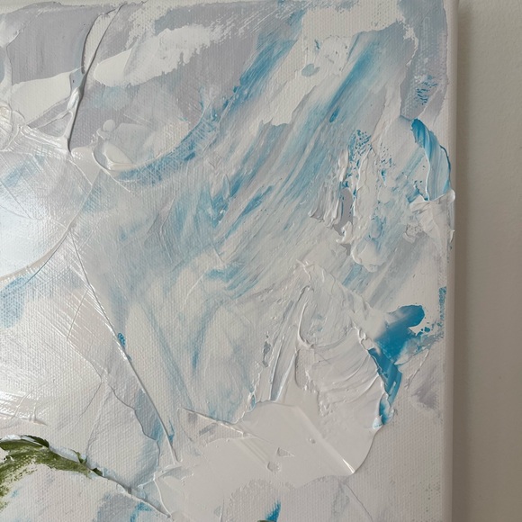 Original acrylic abstract titled - You Can’t Be Cirrus?! - Picture 5 of 12